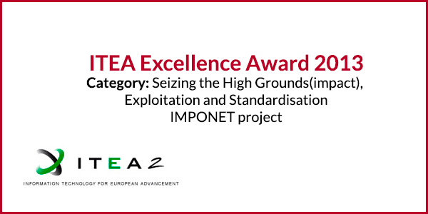 ITEA Excellence Award 2013