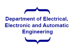 Department of electrical, electronic and automatic engineering logo