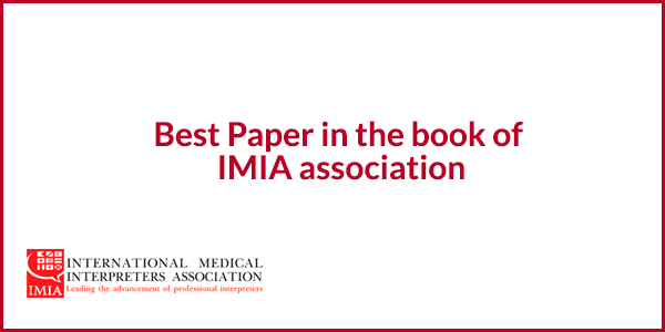 Imia Association Award