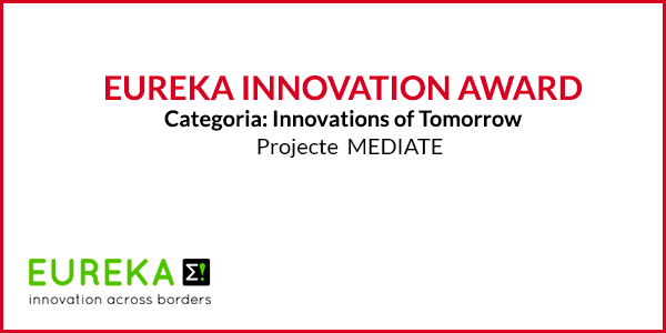 eXiT ha guanyat el Premi Eureka Innovation Award 2018 en la categoria: Innovations of Tomorrow. El grup eXiT va ser escollit com a partner al projecte MEDIATE. Aquest premi anual premia els projectes EUREKA que han fet avanços significativament en el desenvolupament d'un nou producte, servei o procés innovador.