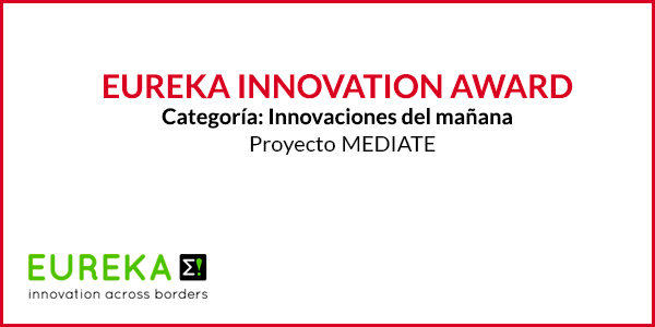 eXiT ha ganado el Eureka Innovation Award 2018 en la categoría: Innovations of Tomorrow. El grupo eXiT fue elegido como socio en el proyecto MEDIATE. Este premio anual recompensa a los proyectos de EUREKA que han avanzado significativamente en el desarrollo de un nuevo producto, servicio o proceso innovador.