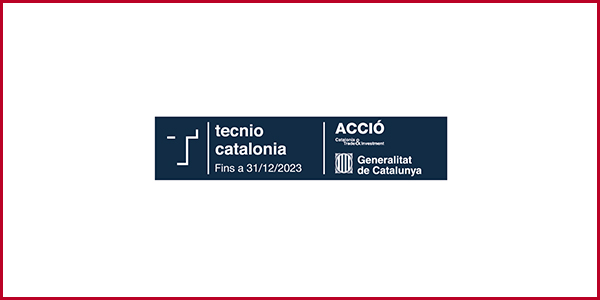 eXiT- Control Engineering and Intelligent Systems is a TECNIO accredited agent. The TECNIO certification created by the Government of Catalonia, through ACCIÓ, identifies differential applied technology providers and facilitators.